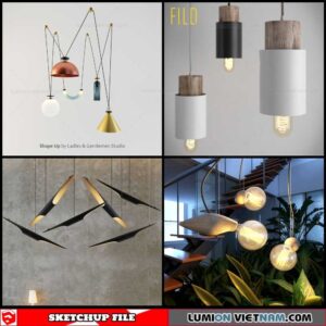 Ceiling light - Sketchup Models By Nha Tay