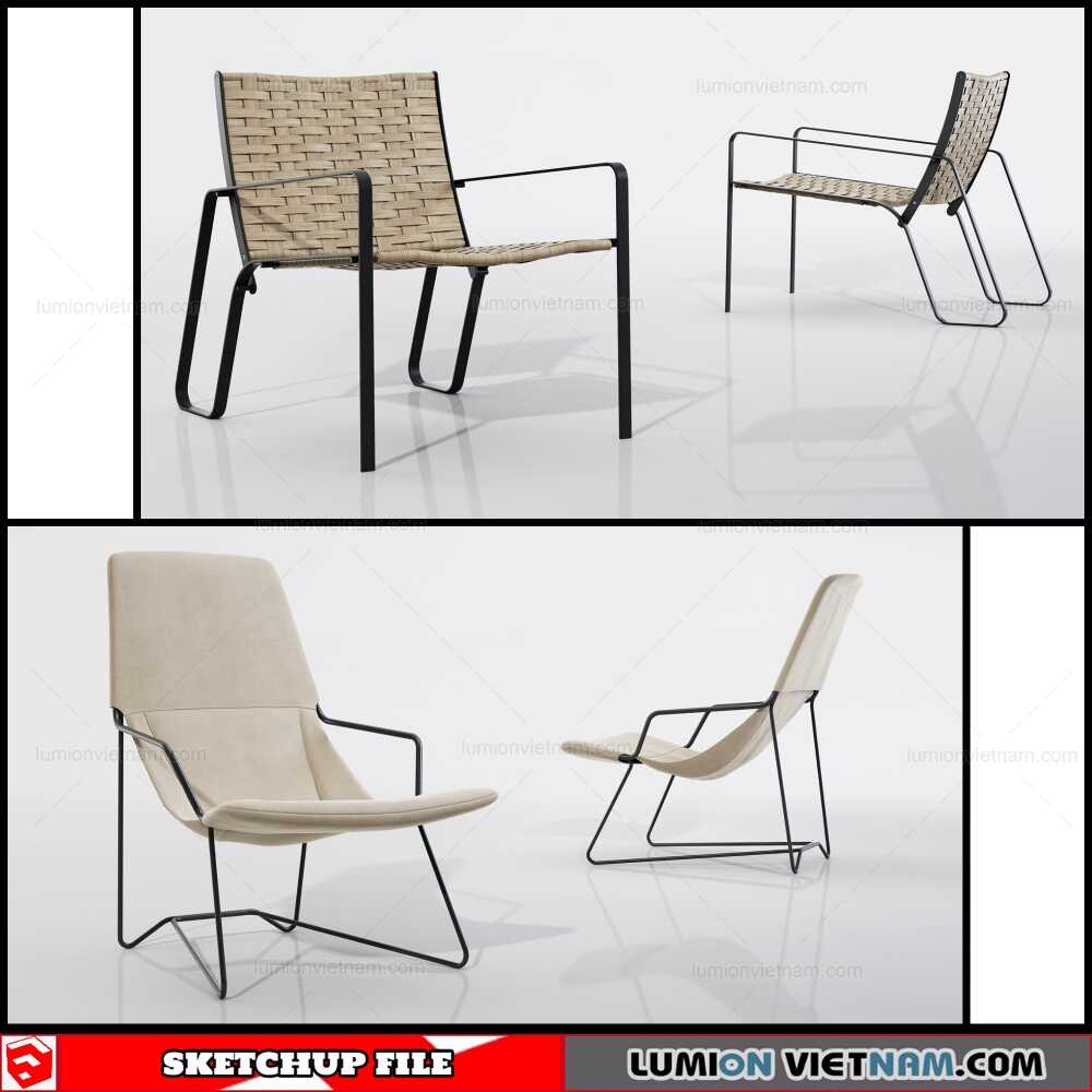 281021-Chair-(2)-Sketchup-Models