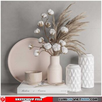 Decor Set - Sketchup Models By To Dung