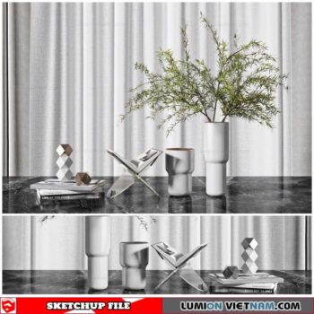 Decor Set - Sketchup Models By To Dung