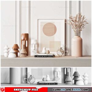Decor Set - Sketchup Models By To Dung