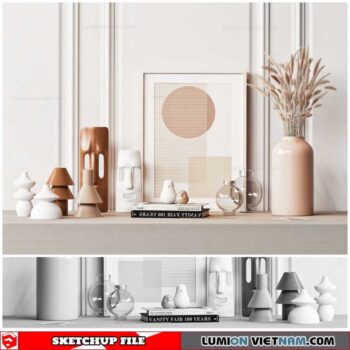 Decor Set - Sketchup Models By To Dung