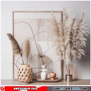 Decor Set - Sketchup Models By To Dung