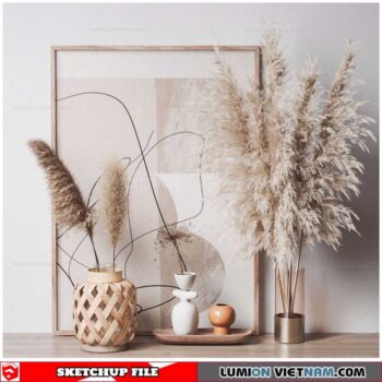 Decor Set - Sketchup Models By To Dung