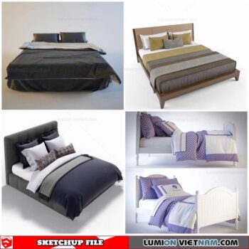 Bed - Sketchup Models