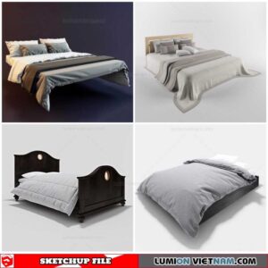 Bed - Sketchup Models