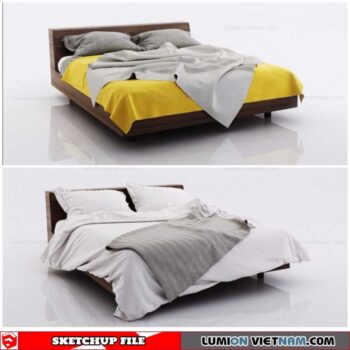 Bed - Sketchup Models