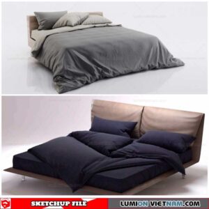 Bed - Sketchup Models