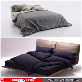Bed - Sketchup Models