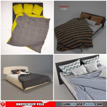 Bed - Sketchup Models