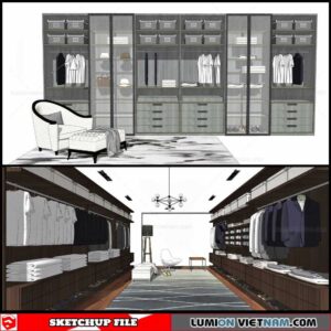 Wardrobe - Sketchup Models