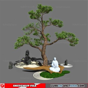 Bonsai Tree - Sketchup Models