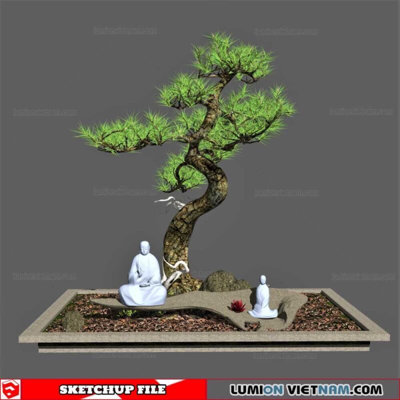 Bonsai Tree - Sketchup Models