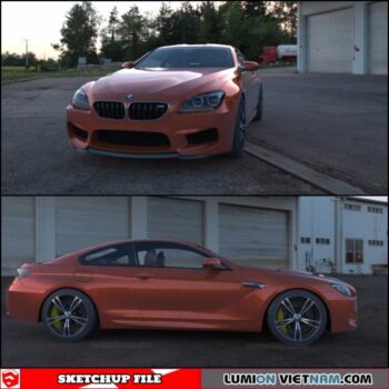 BMW 3D Car - Sketchup Models