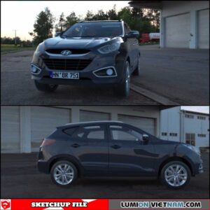 Hyundai 3D Car - Sketchup Models