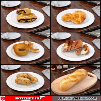 Food - Sketchup Models