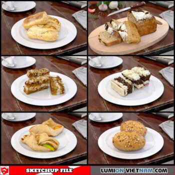 Food - Sketchup Models