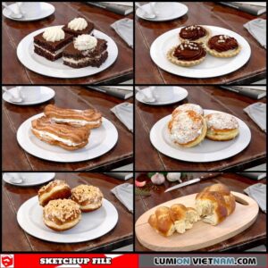 Food - Sketchup Models