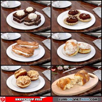 Food - Sketchup Models