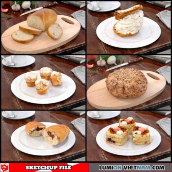 Food - Sketchup Models