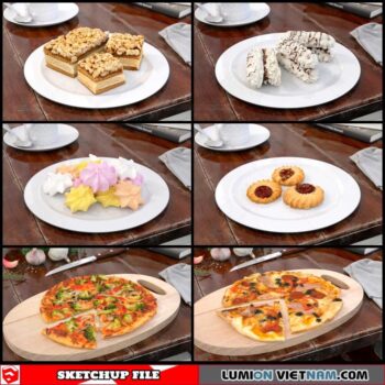 Food - Sketchup Models