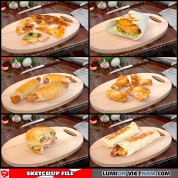Food - Sketchup Models