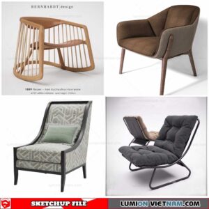 Am Chair - Sketchup Models By Dathouzz