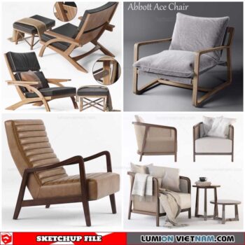 Am Chair - Sketchup Models By Dathouzz