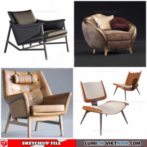 Am Chair - Sketchup Models By Dathouzz