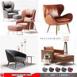 Am Chair - Sketchup Models By Dathouzz