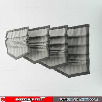 Curtains - Sketchup Models By Nha Tay