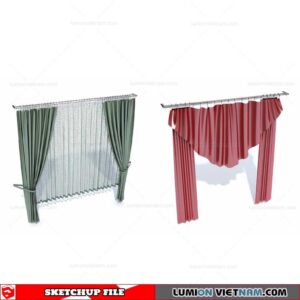 Curtains - Sketchup Models By Nha Tay