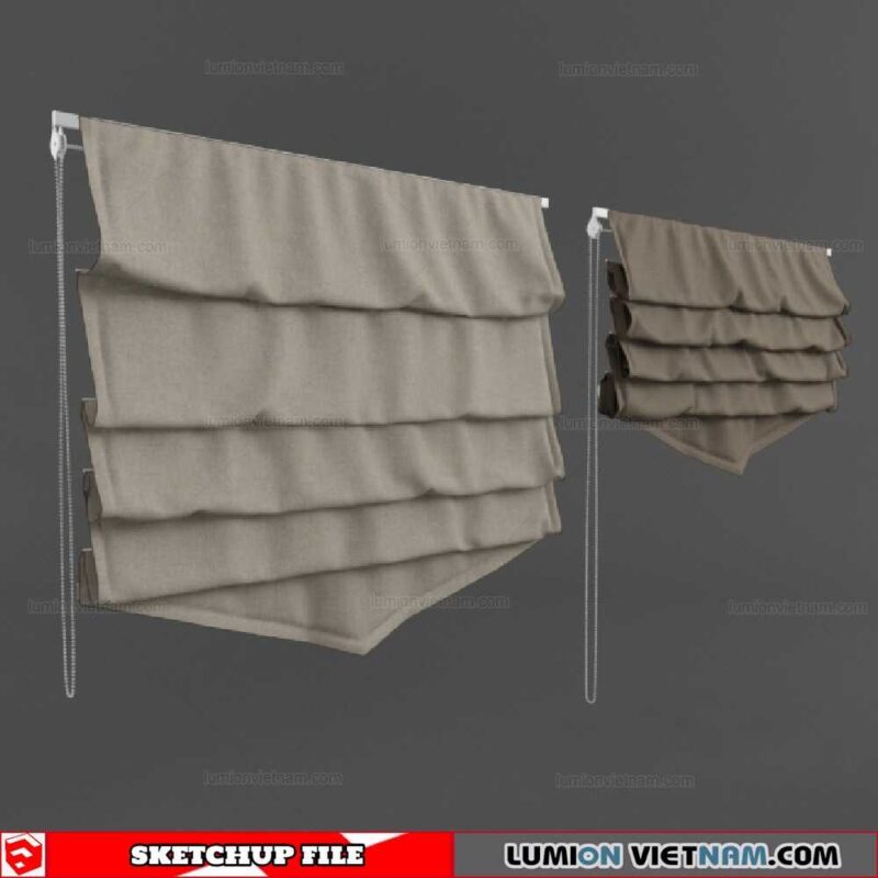 Curtains - Sketchup Models By Nha Tay