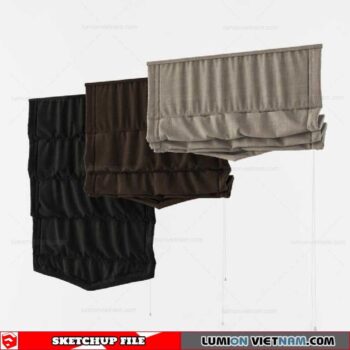Curtains - Sketchup Models By Nha Tay