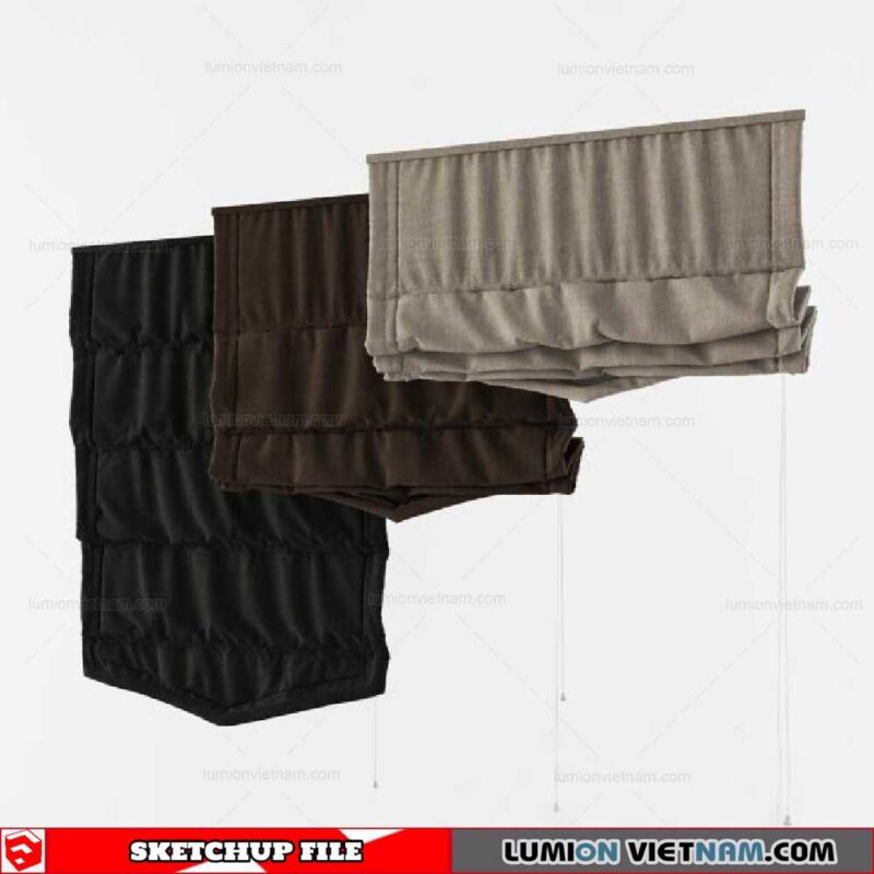 Curtains - Sketchup Models By Nha Tay