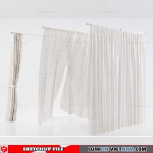 Curtains - Sketchup Models By Nha Tay