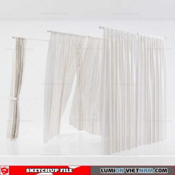 Curtains - Sketchup Models By Nha Tay
