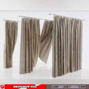 Curtains - Sketchup Models By Nha Tay