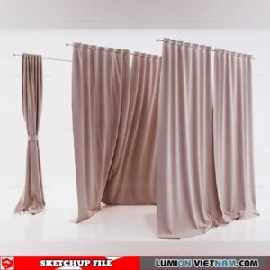 Curtains - Sketchup Models By Nha Tay