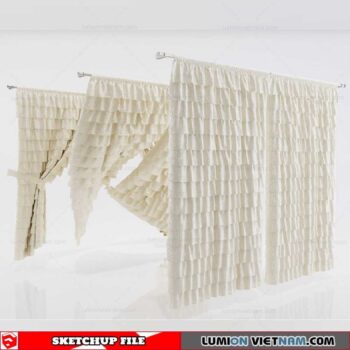 Curtains - Sketchup Models By Nha Tay