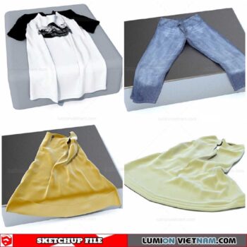 Clothes - Sketchup Models