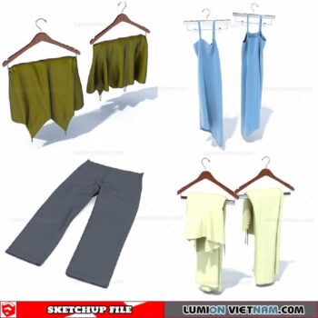 Clothes - Sketchup Models