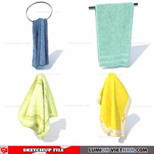 Towel - Sketchup Models
