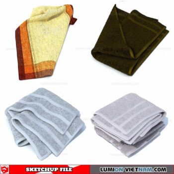 Towel - Sketchup Models