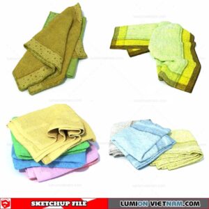 Towel - Sketchup Models