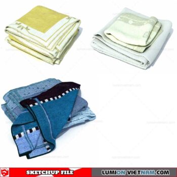 Towel - Sketchup Models