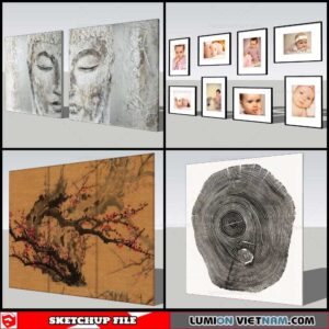 Picture Frame - Sketchup Models By Nha Tay