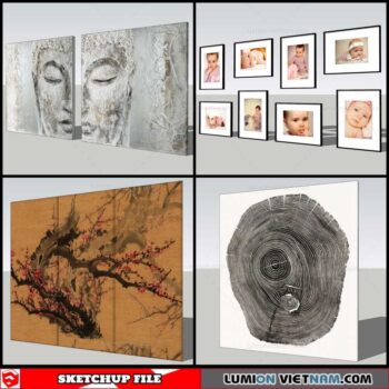 Picture Frame - Sketchup Models By Nha Tay