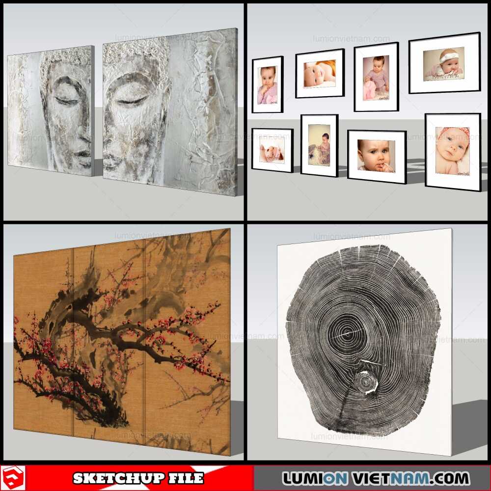 261121-Picture-Frame--(1)-Sketchup-Models