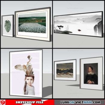 Picture Frame - Sketchup Models By Nha Tay